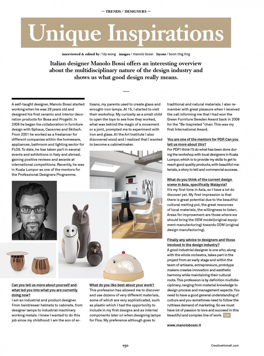 Malaysian design magazine - CH Malaysian design magazine - CH